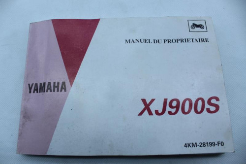 Manuel d'utilisation YAMAHA XJ 900 S DIVERSION 1995 - 2003