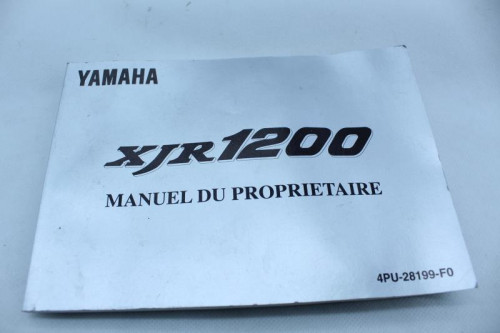 Manuel d'utilisation YAMAHA 1200 XJR 1993 - 1998