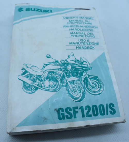 Manuel d'utilisation SUZUKI GSF 1200 S BANDIT 1995 - 2000