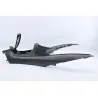 Cache carenage centrale marche pieds plancher PIAGGIO MP3 400 ABS 2020 - 2021