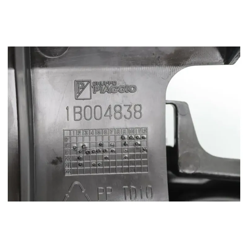 Support de plaque et eclairage PIAGGIO MP3 400 ABS 2020 - 2021