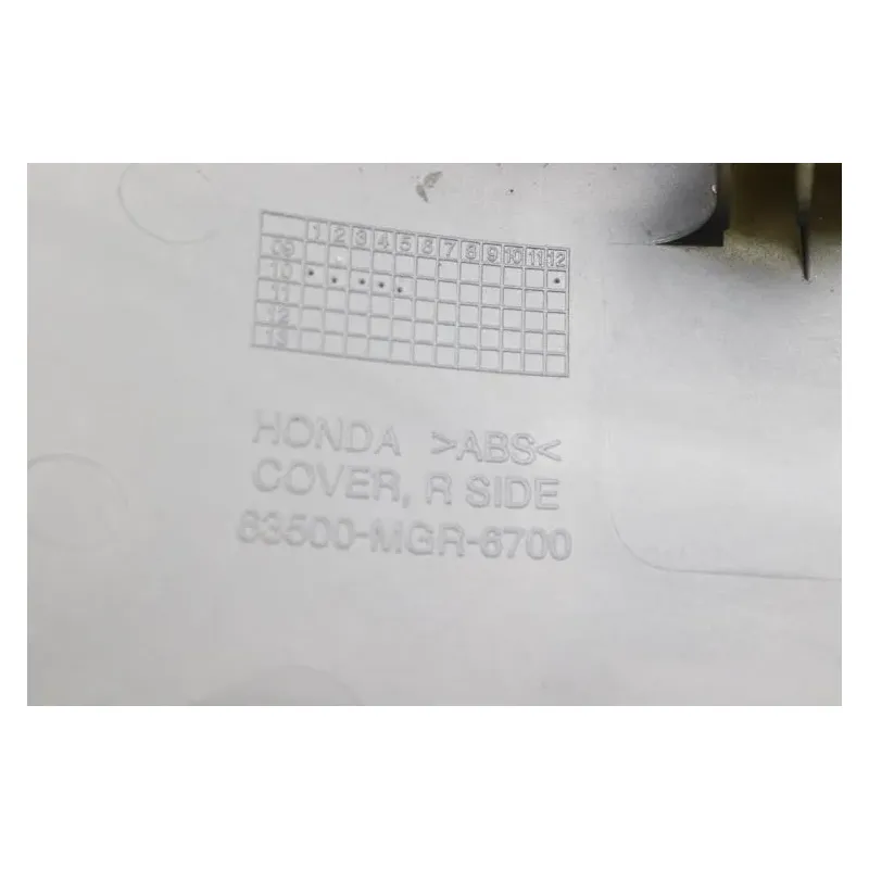 Habillage de cadre droit HONDA VT 750 SHADOW 2010 - 2011