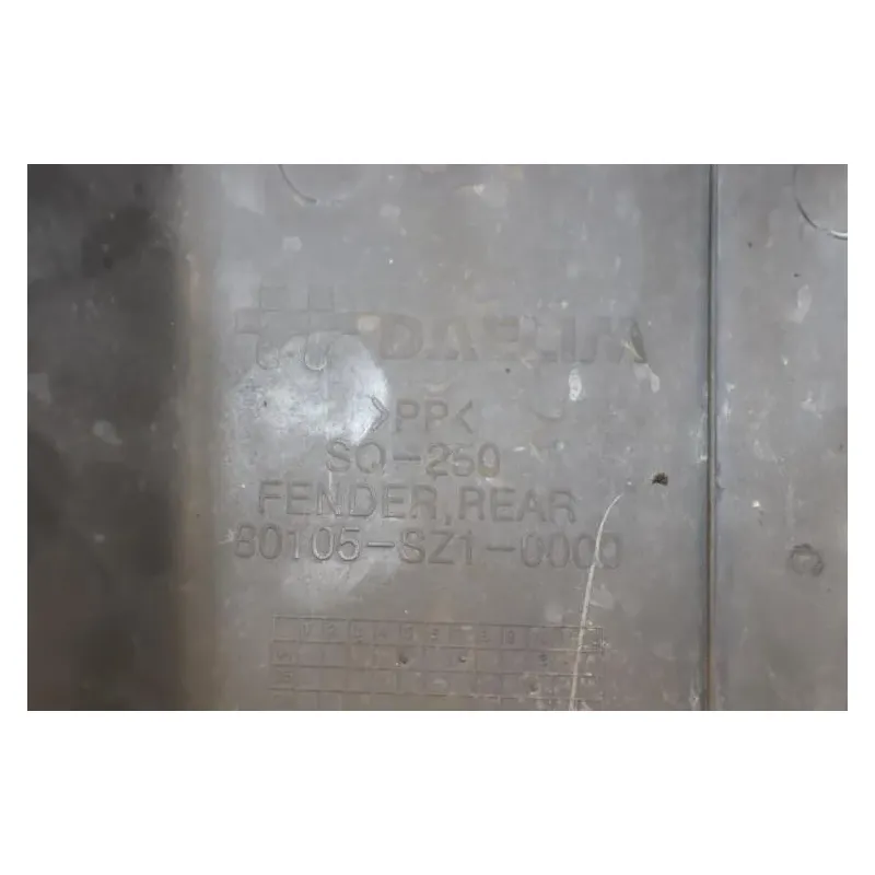 Bavette arriere DAELIM S2 SQ 125 2008 - 2012