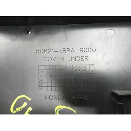 Cache carenage centrale sabot HONDA SCV 100 2003-2007 LEAD