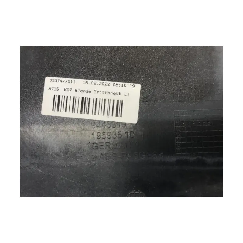 Demi sabot gauche BMW CE 04 2021-2024