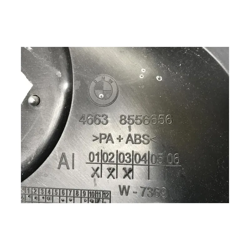 Cache carenage ecope droite BMW R 1250 GS 2018-2023