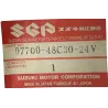 Cache flanc de carenage gauche SUZUKI GSX 1100 F 1988-1993 Cache flanc de carenage gauche SUZUKI GSX 1100 F 1988-1993