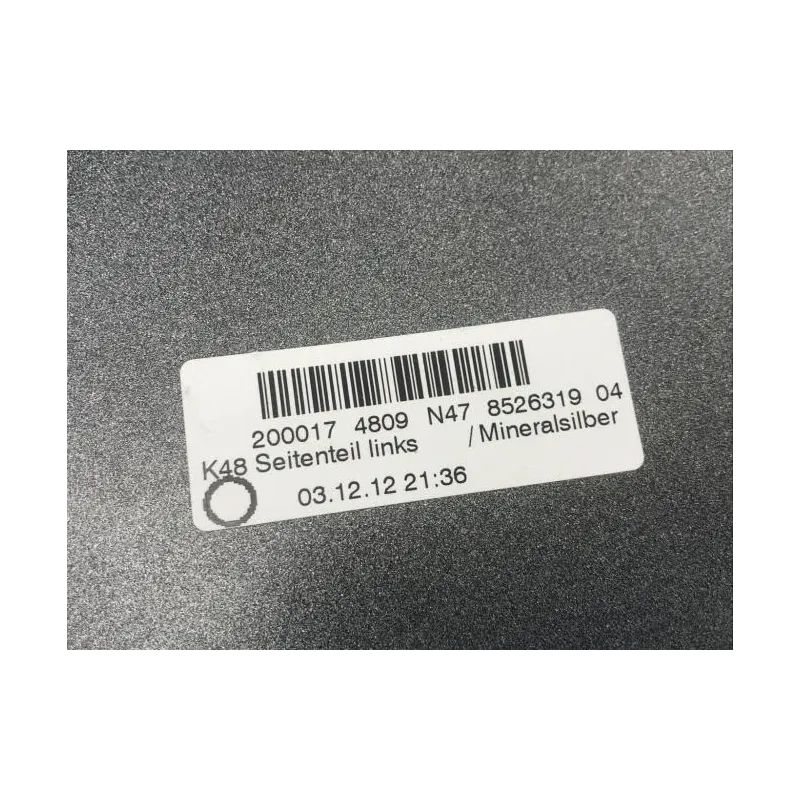 Cache flanc de carenage gauche BMW K 1600 GTL 2011-2016 K48