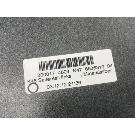 Cache flanc de carenage gauche BMW K 1600 GTL 2011-2016 K48