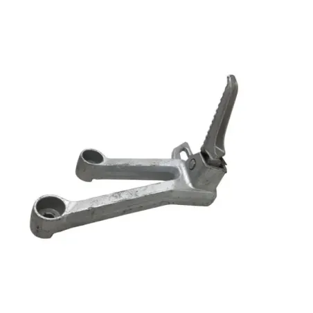 Platine et repose pieds arriere gauche SUZUKI SV 650 N 2004-2010