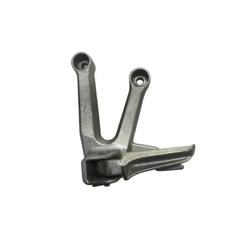 Platine et repose pieds arriere gauche SUZUKI SV 650 2003-2015