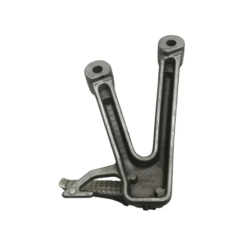 Platine et repose pieds arriere gauche SUZUKI SV 650 2003-2015