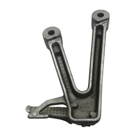 Platine et repose pieds arriere gauche SUZUKI SV 650 2003-2015
