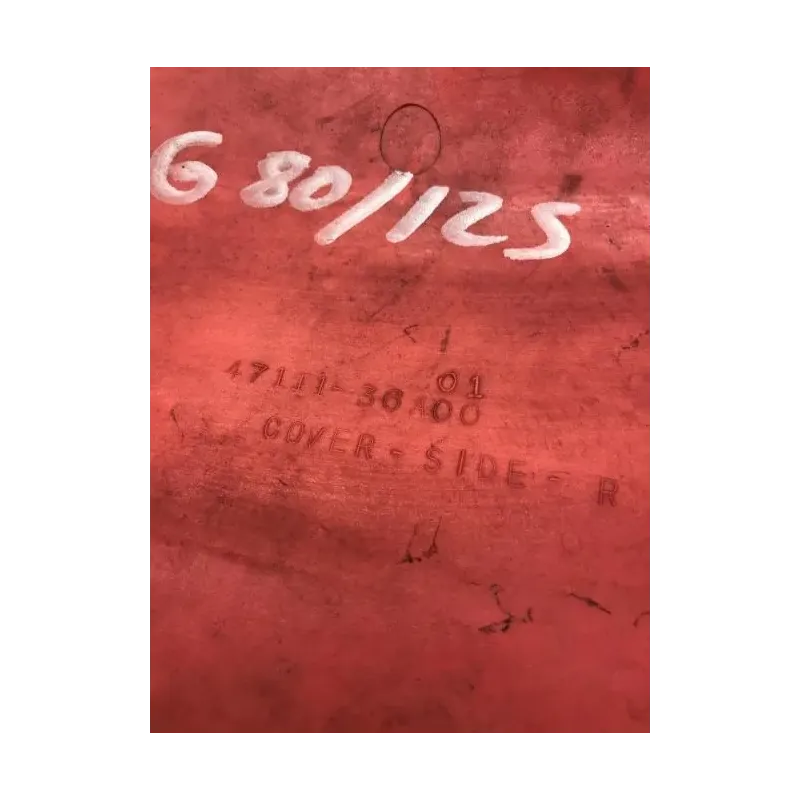 Cache carenage sous selle droit SUZUKI RG 125 1985-1991 GAMMA