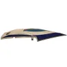 Cache carenage sous selle gauche SUZUKI RG 125 1985-1991 GAMMA Cache carenage sous selle gauche SUZUKI RG 125 1985-1991 GAMMA