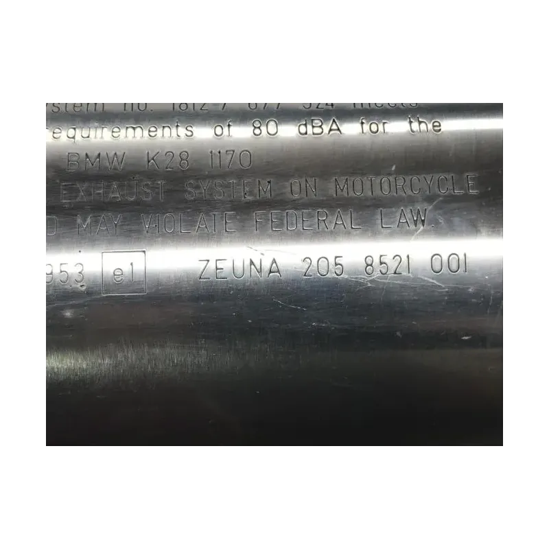 Silencieux (echappement) BMW R 1200 RT 2005-2009 K26