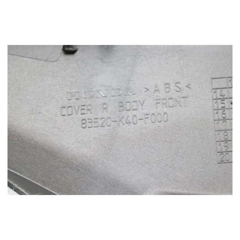 Cache lateral droit HONDA NSS 125 FORZA ABS 2017 - 2018