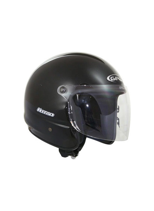 CASQUE GPA HUMAN NOIR METAL S