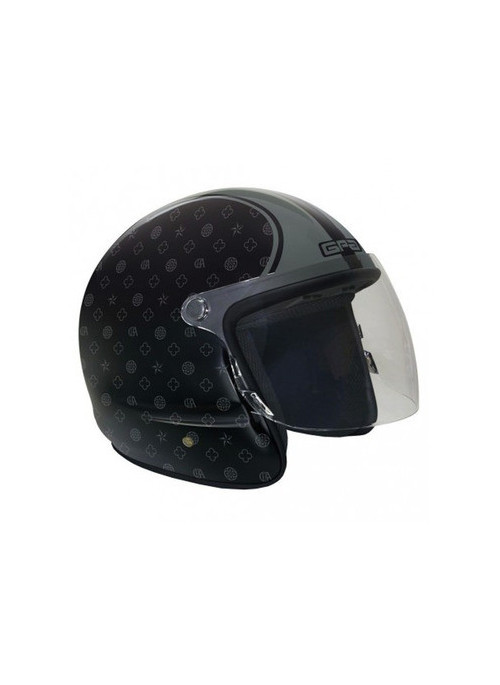 CASQUE GPA HUMAN ESTATE NOIR BRILLANT XS
