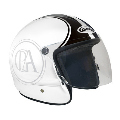 CASQUE GPA HUMAN KLUB BLANC PERLE XS 