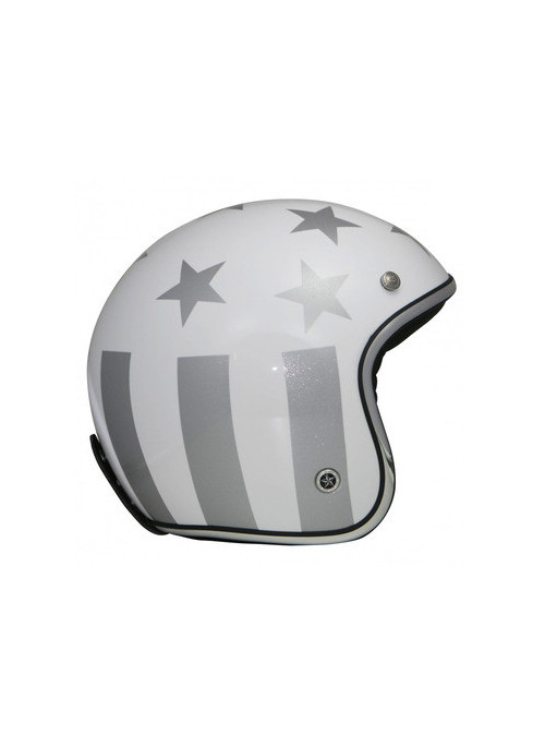 CASQUE GPA CARBON SOLAR AMERICA BLANC BRILLANT XS