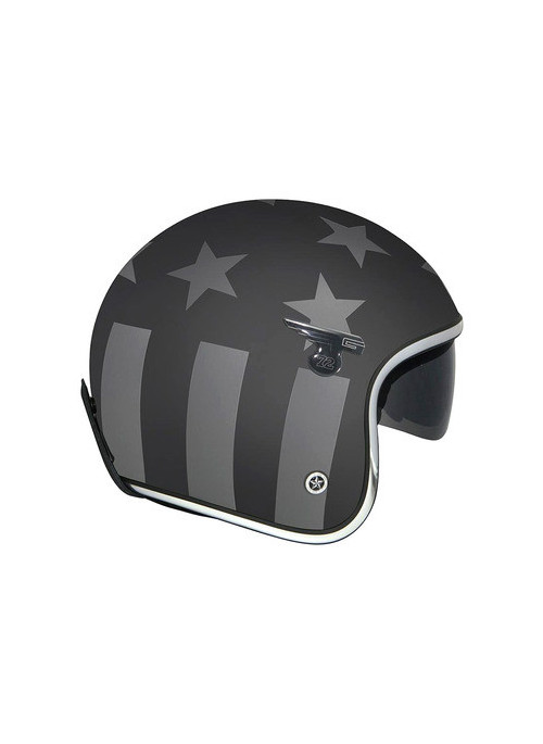 CASQUE GPA CARBON SOLAR AMERICA NOIR MAT S