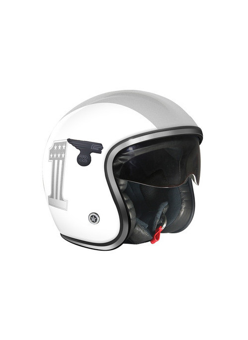 CASQUE GPA CARBON SOLAR ONE BLANC BRILLANT XL