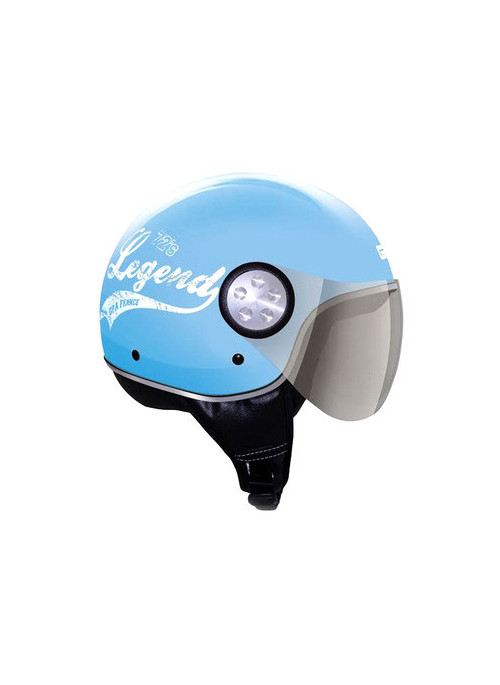 CASQUE GPA COMO 72'S BLEU AZUR L