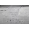 Cache guidon inferieur PEUGEOT KISBEE 50 2010 - 2020 Cache guidon inferieur PEUGEOT KISBEE 50 2010 - 2020