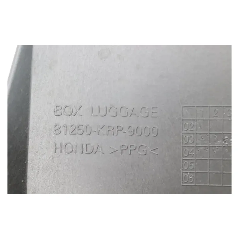Coffre sous selle HONDA SCV 100 LEAD 2003 - 2007