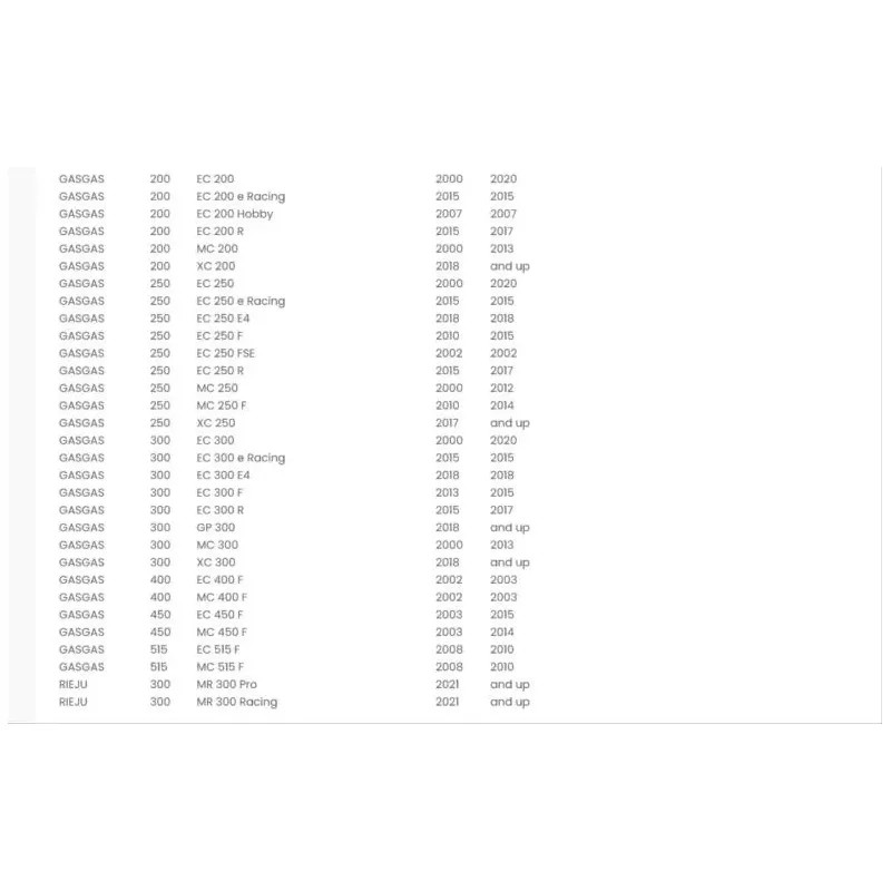 Disque frein avant GASGAS EC 200 2000-2020