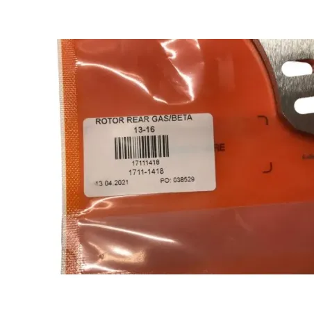 Disque frein arriere GASGAS EC 125 1996-2015