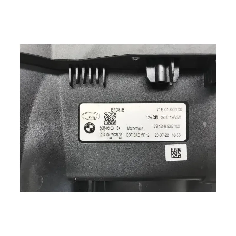 Optique (feux)(phare) BMW R 1200 GS 2014-2018 LC ADVENTURE K51