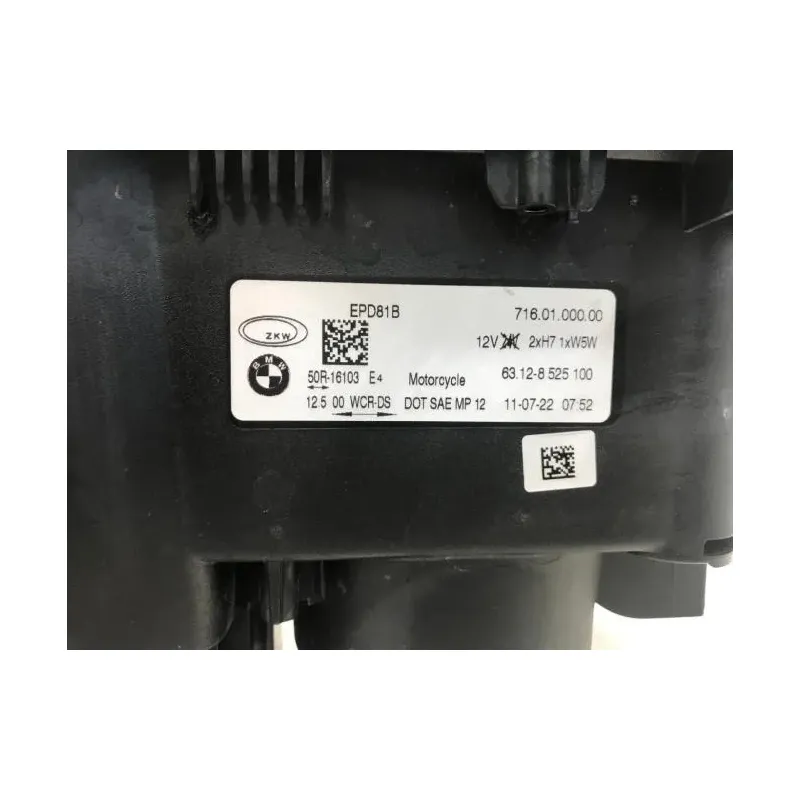 Optique (feux)(phare) BMW R 1200 GS 2013-2018 LC K50