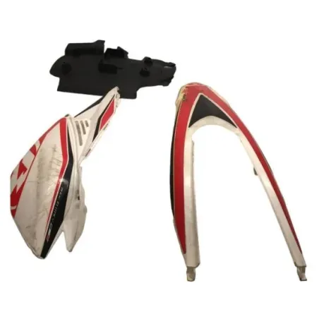 Cache carenage coque arriere BETA RR 50 2020-2023 MOTARD WHITE 2T