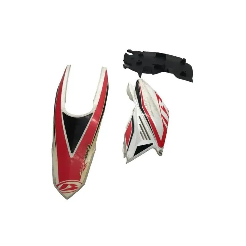 Cache carenage coque arriere BETA RR 50 2020-2023 MOTARD WHITE 2T