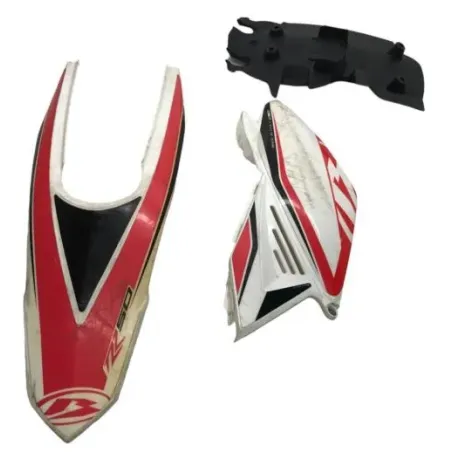 Cache carenage coque arriere BETA RR 50 2020-2023 MOTARD WHITE 2T