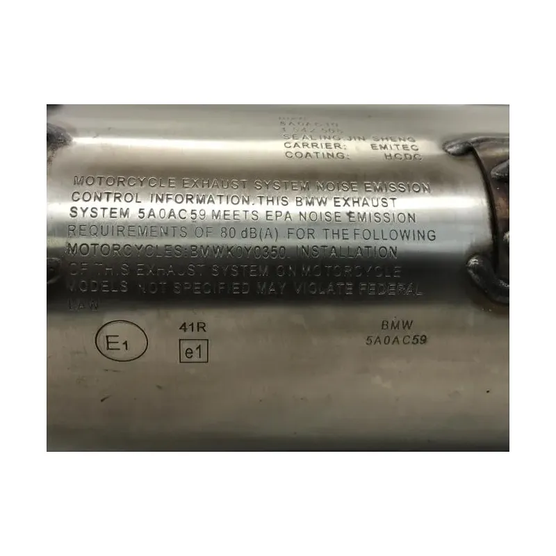 Silencieux (echappement) BMW C 400 GT 2021-2023