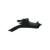Cache carenage centrale marche pieds plancher PIAGGIO MP3 400 LT 2008-2011 IE SPORT Cache carenage centrale marche pieds plancher PIAGGIO MP3 400 LT 2008-2011 IE SPORT