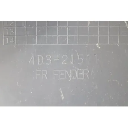 Cache carenage face avant YAMAHA RAPTOR 250 2008 - 2013