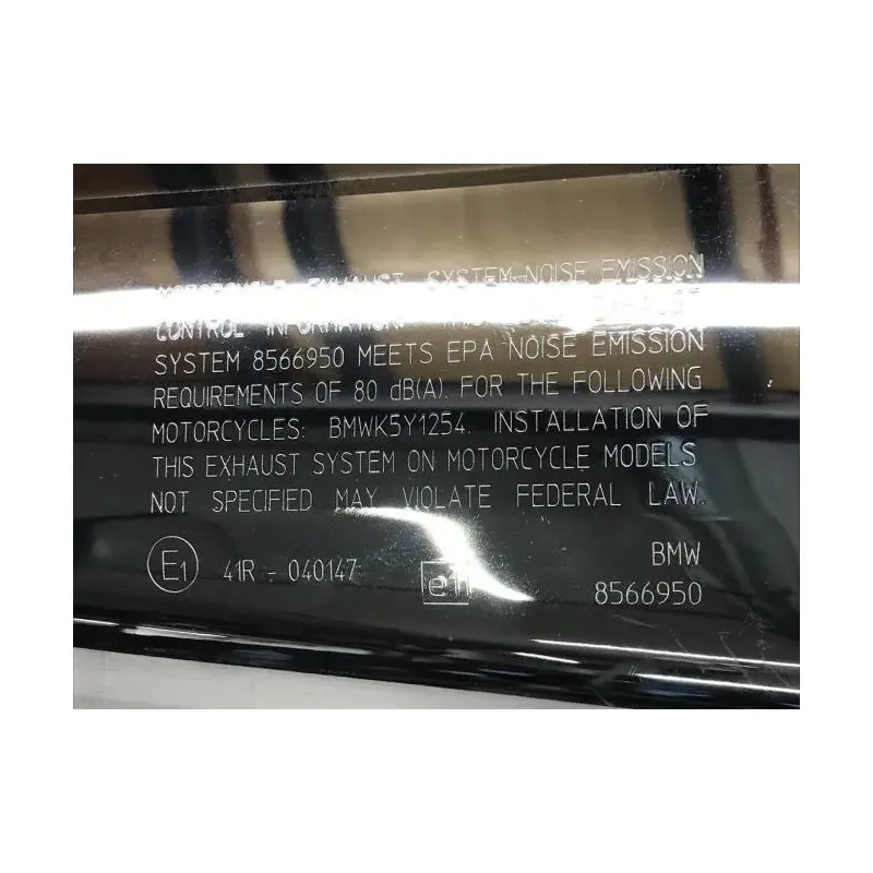 Silencieux (echappement) BMW R 1250 RS 2018-2023 K54