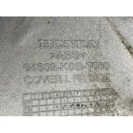 cache carenage face avant gauche HONDA NSS 125 2019-2020 FORZA