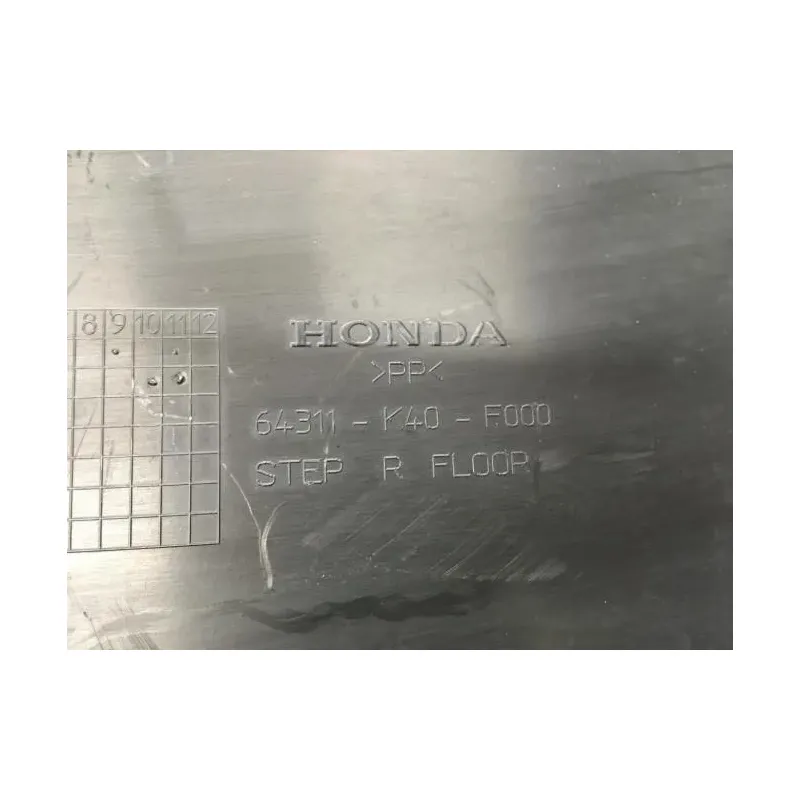 Plancher marche pied droit HONDA NSS 125 2015-2017 FORZA