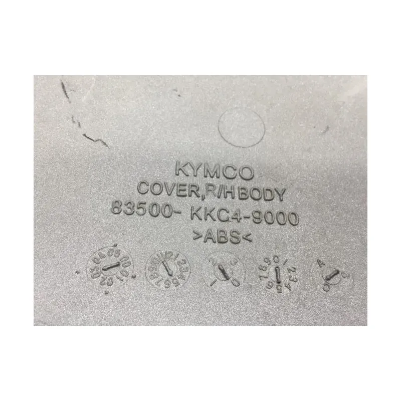 Cache carenage coque arriere droit KYMCO GRAND DINK 125 2003-2004 EURO2