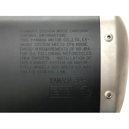 Silencieux (echappement) YAMAHA FZ8 800 2011-2015