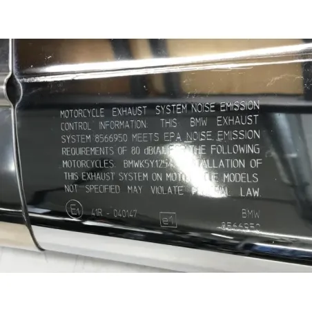 Silencieux (echappement) BMW R 1250 R 2019-2024