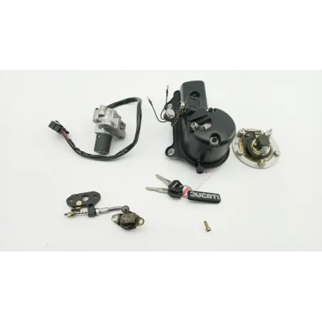 Jeu de serrure contacteur a cle code DUCATI MONSTER 750 1996 - 2002