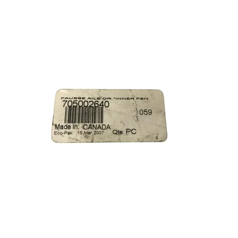 Cache interieur carenage droit CAN AM OUTLANDER 400 2009-2013 EFI