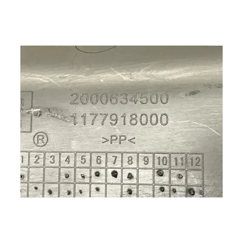 Carenage tablier plancher PEUGEOT STREET ZONE 50 2019-2021 2T