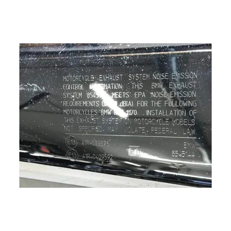 Silencieux (echappement) BMW R 1200 RT 2014-2018 K52